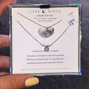 Luna Norte necklace set